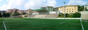 Lo stadio Leo Gabbanelli di Castelfidardo
