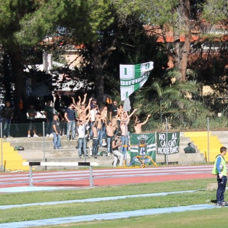 Gli ultras presenti a Francavilla