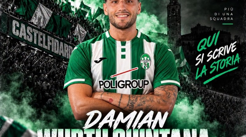 DAMIAN WÜRTH QUINTANA SALUTA IL CASTELFIDARDO